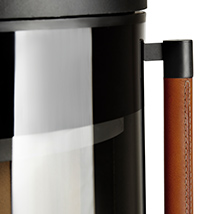 Фото товара Печь K900, низкая, черная, кожаная ручка (Keddy)