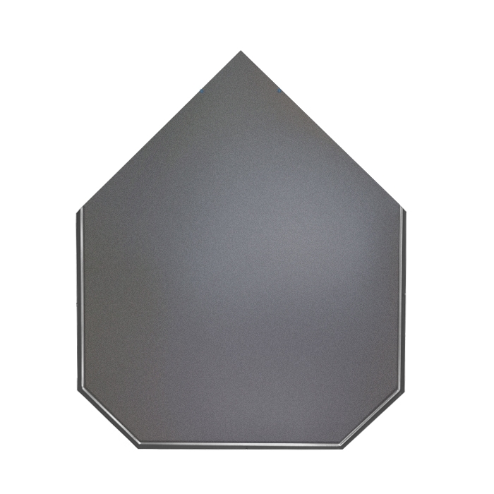 Фото товара Предтопочный лист VPL031-R7010, 1000х800, серый (Вулкан)
